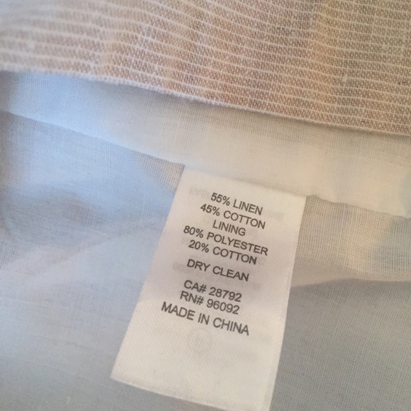 Dalia Cream Striped Blazer - Picture 6 of 8